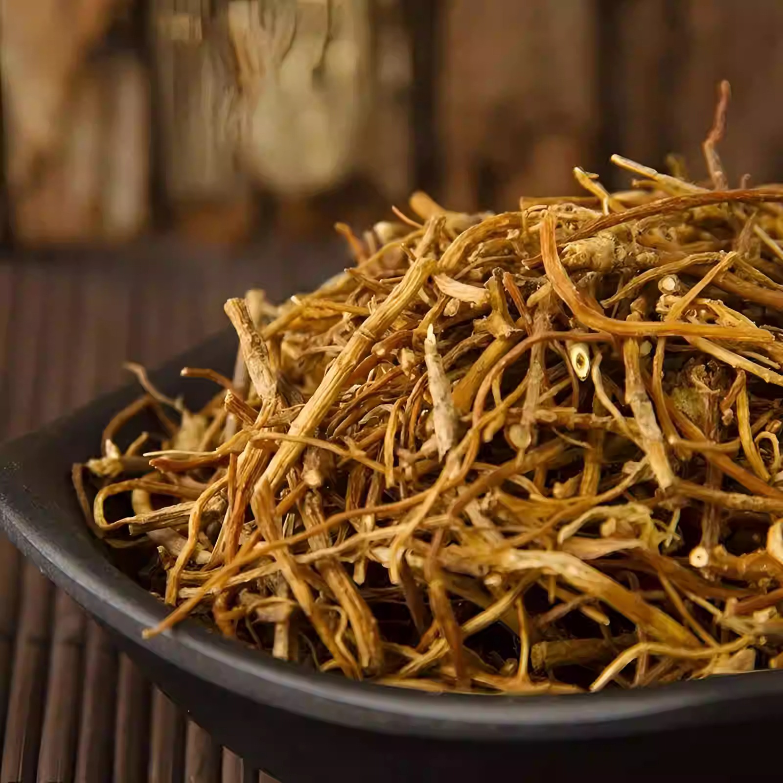 Dried Gentian Root Long Dan Cao 500g Natural Sun Dried Chinese Herbal Decoction Pieces quality and texture