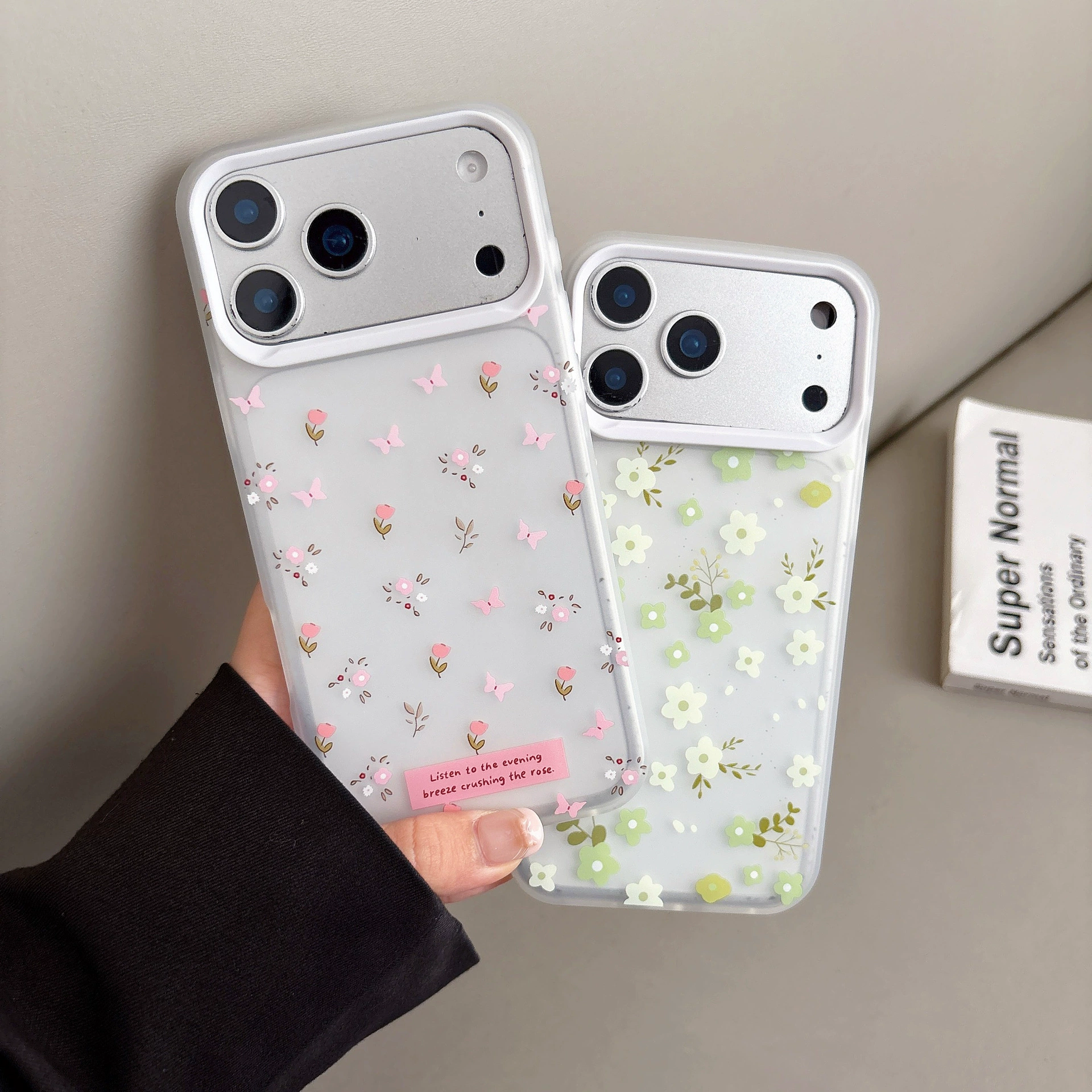 Apple, совместимый с iPhone 17, iPhone17 Pro, чехол для телефона, защитный кейс, цветочный принт, iPhone, 15, 16promax