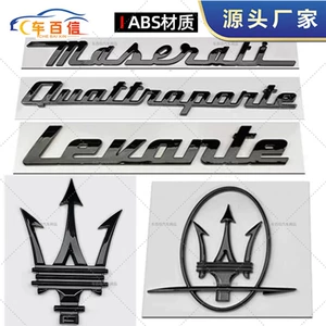 Maserati Ghibli Q4 GTS Arxa Quyruq Nişanı Avtomobil Loqosu