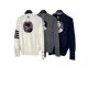 Factory Direct New tb knitted cardigan women's V-neck sweater back bow puppy slim wool coat