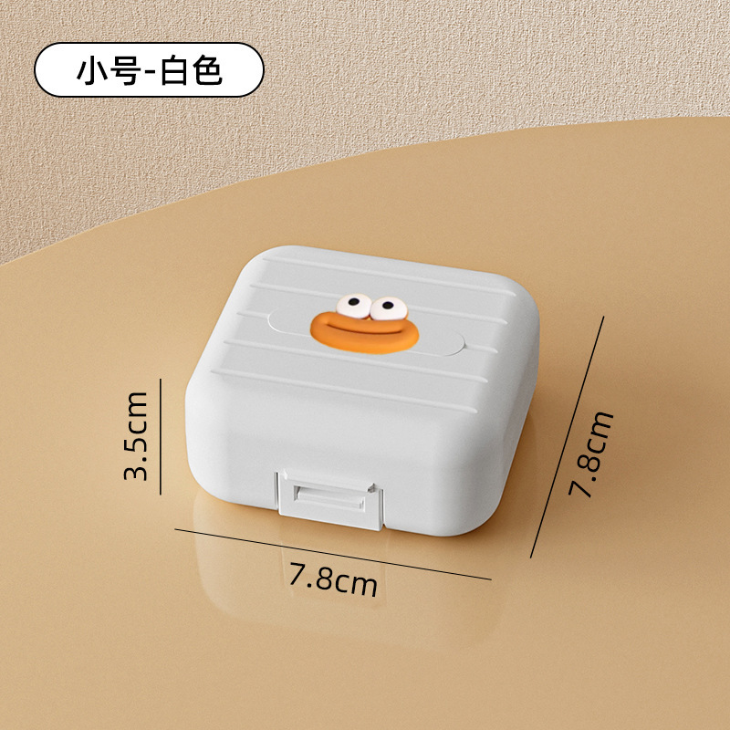 薬箱の携帯薬品は収納箱に分けて密封して錠剤を包装して一週間の七日間の小さい薬箱を持って一日三食を分けます。|undefined