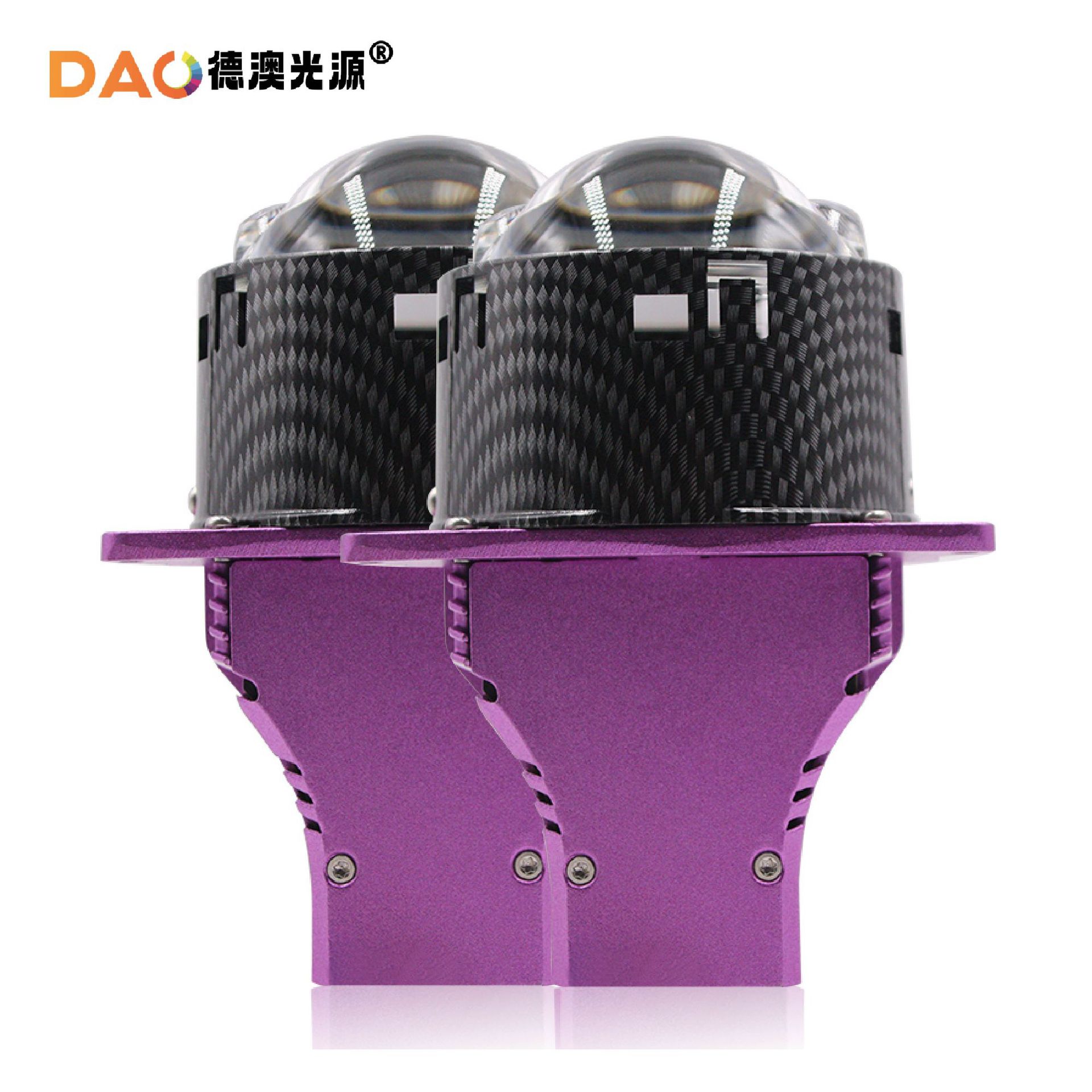 3.0-inch JG13LED directa lente de doble luz 75W de alta potencia del faro del coche modificado lejos y cerca de la bombilla integrada