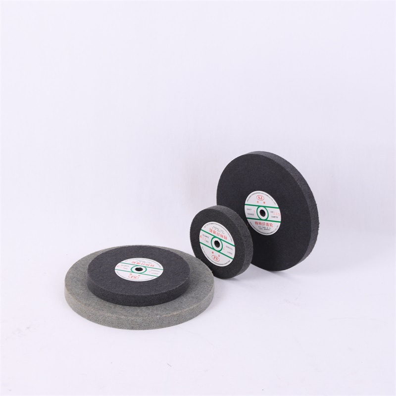 角磨机打磨片碳化纤维抛光轮磨片尼龙轮打磨抛木工平面抛光纤维轮