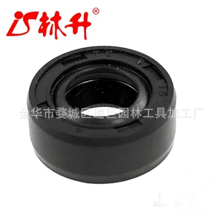 林升油封Oil Seal 16x32x7mm TC Double Lips Rubber, Black