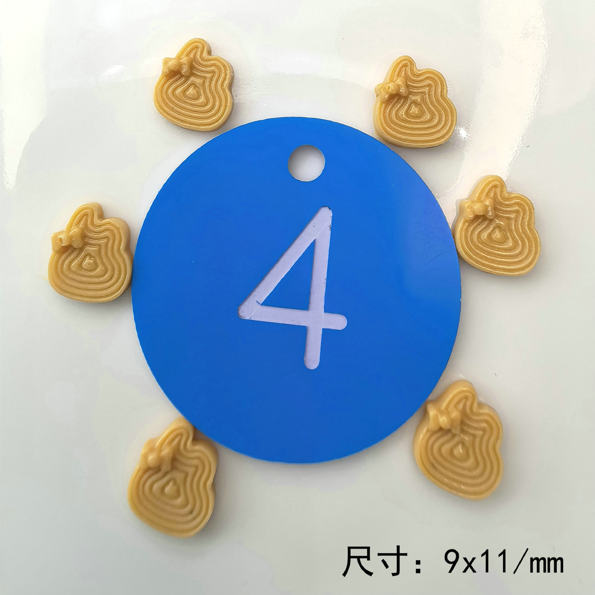 马卡龙巧克力美甲饰品食玩甜品彩色立体树脂穿戴甲配饰批发001