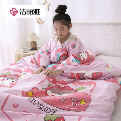 Jie Ya 2021 new pattern Cotton Cartoon Big boy Sleeping bag Anti Tipi