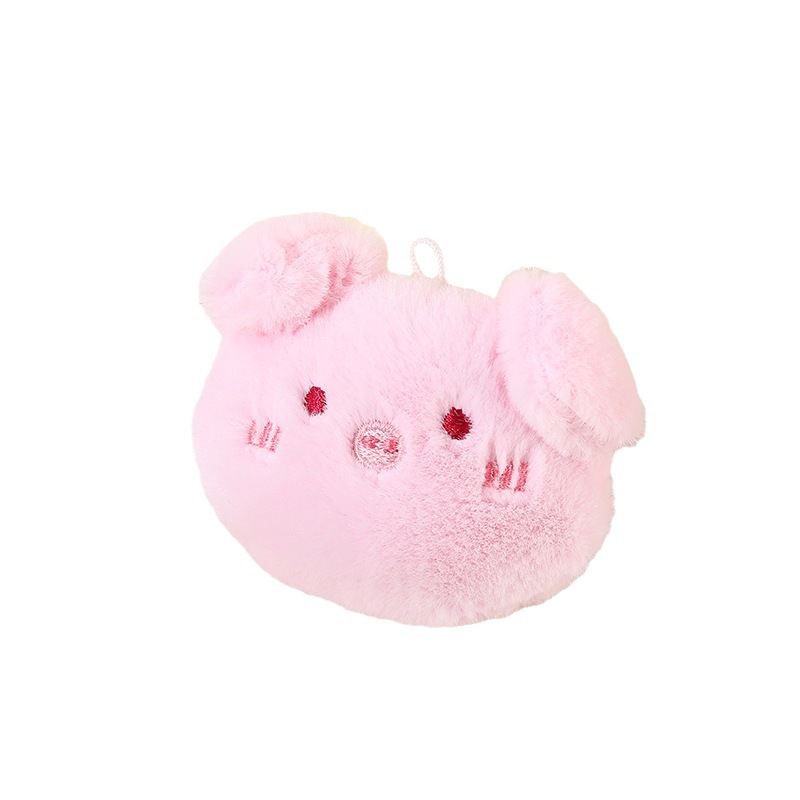 Oso de peluche dibujos animados Panda broche lindo muñeca Rana conejo bolsa colgante DIY accesorios ropa