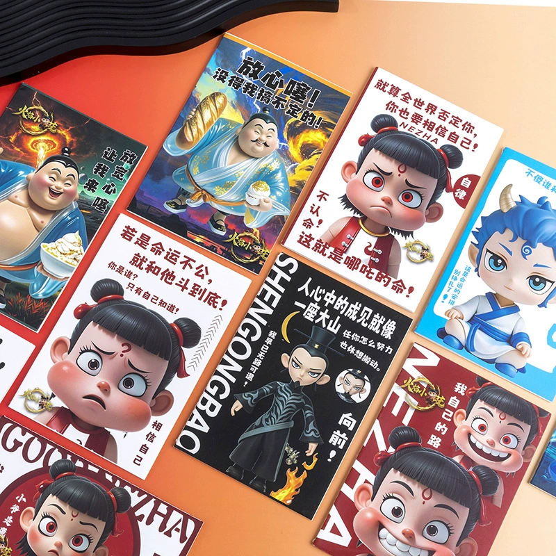 Блокнот А5 в стиле интернет-каррикатуры, утолщенный, прошитый, для студентов, записная книжка, призы для школьников