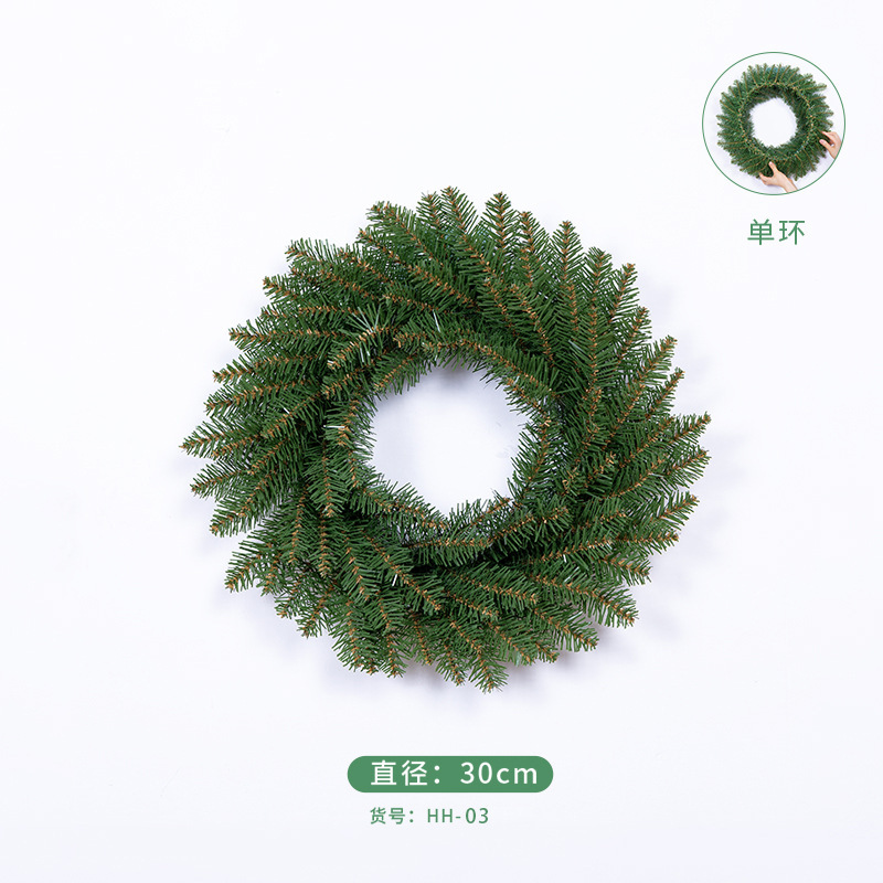 工場直売クリスマス花輪藤条30/40/50cmクリスマス装飾diy藤輪ショーウインドー配置ドア掛け|undefined