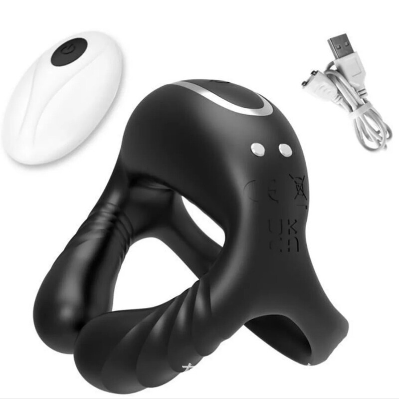 Balugo Lock Ring Cross-Border App Remote Control Vibrating Ring for Men, Vibrating Massage Ring Toy, Adult Products in Stock Balugo Lock Ring Cross-Border App Remote Control Vibrating Ring for Men, Vibrating Massage Ring Toy, Adult Products in Stock