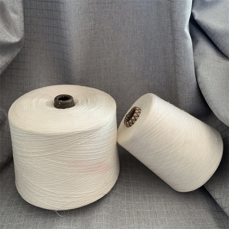 Tight Spun Viscose Acrylic Combed Cotton Blended Yarn R40/A30/Jc30 21 Count 32 Count 40 Count