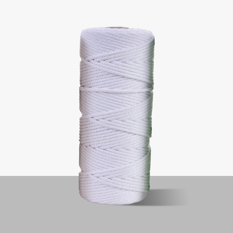 3mm cuerda de algodón colorido diy hecho a mano 4mm cuerda de tapiz cuerda tejida 5mm regalo cuerda de algodón decorativa cuerda de sombrero al por mayor