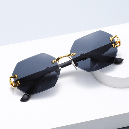 Stylish Retro Wood-Grain Leopard-Print Sunglasses with Men's Frame – Casual Street-Style Sun Glasses Featuring a Sleek Leopard Design