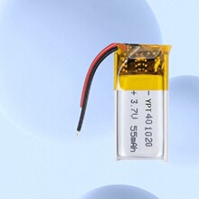 401020 55mAh 聚合物锂电池 智能手环 陀螺自拍杆 蓝牙耳机