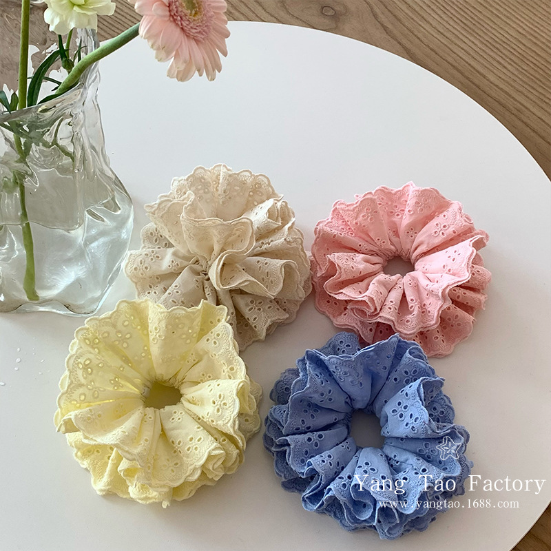 Zhao LuSi con el nuevo color de cabello de encaje de cabello de mujer cuerda de cabello de encaje de cola de caballo