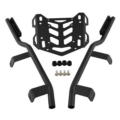 Suitable for Adv 150 Adv150 19-23 Modified Motorcycle Rear Rack Rear Tail Box Rack Luggage Rack (Motorcycle frame) - black