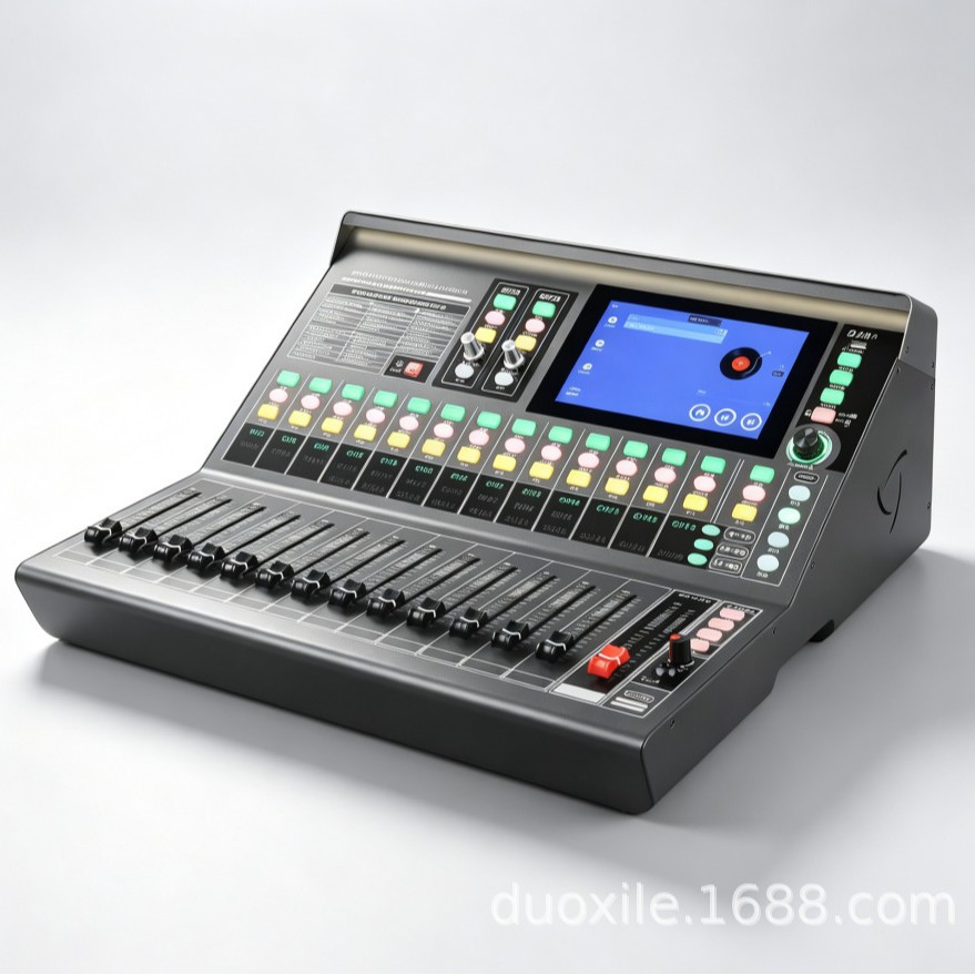 MX-3210电动推子触摸屏数字调音台录音棚演艺舞台会议多功能厅 传媒、广电厂家批发实拍图