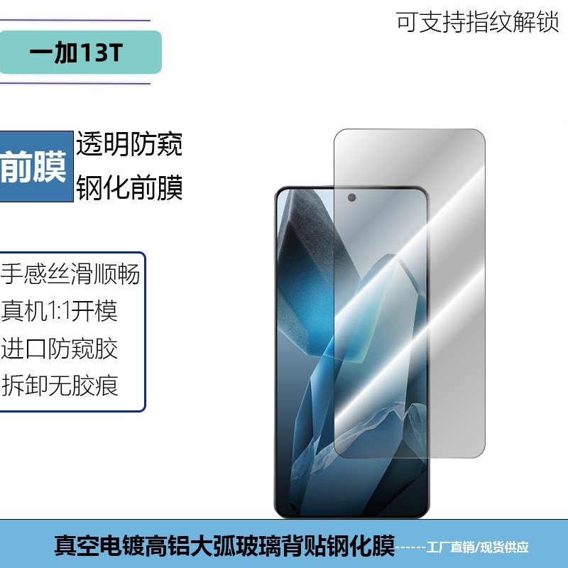 Transparent privacy film [no black edges]