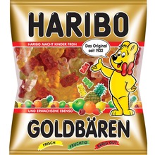 德国进口哈瑞宝金熊小熊混合水果味可乐味橡皮糖 儿童软糖 哈瑞宝