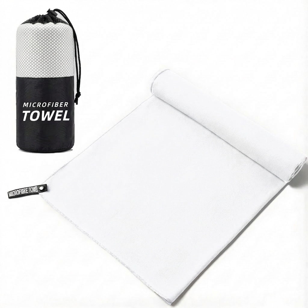 Absorción transfronteriza portátil toalla de secado rápido natación microfibra logo personalizado toalla deportiva succión de sudor gimnasio
