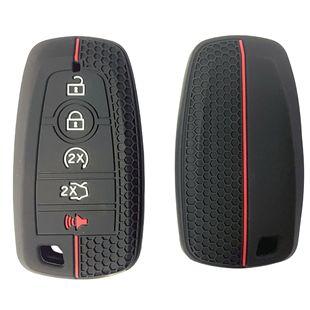 Suitable for Ford Mondeo Edge Silicone Key Protective Cover Explorer Ford Raptor Pickup Car Remote Control Bag