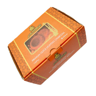 Factory direct 40mm hookaya charcoal quick-burning charcoal smokeless carbon fruit charcoal disposable barbecue charcoal