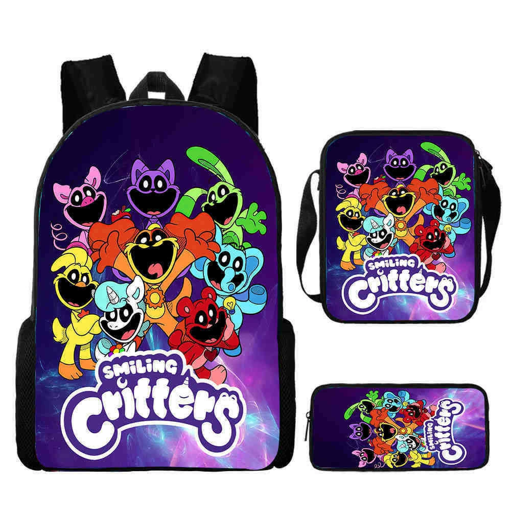 Cartoon school bag, card holder, children's backpack