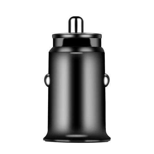 Small Mini 4.8A Car Charger with Dual USB Ports, 1-Tow-2 Car Cigarette Lighter Adapter, 6.2A Car Charger