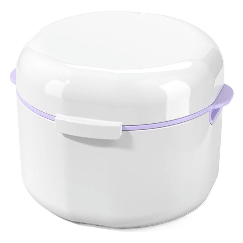 Brace limpieza caja de almacenamiento dientes de los niños ortodoncia retenedor limpieza dentadura multifunción portátil con caja de almacenamiento