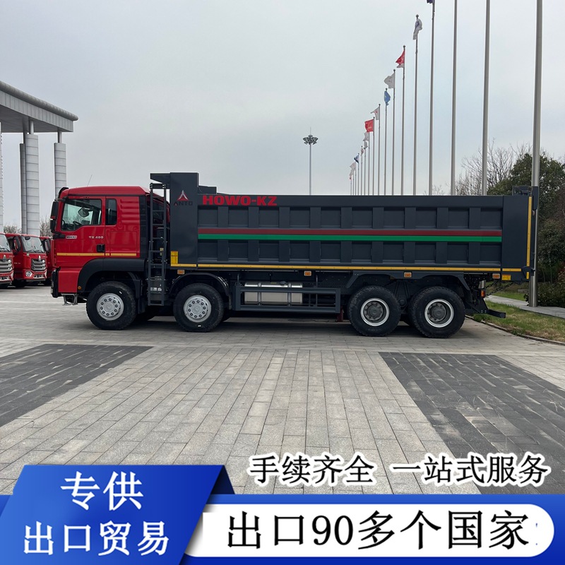 Used Eight-Wheel Shaanqi Delong Dump Truck, Export Model 6X4, Earthmoving Truck, National Standard Three, Emission Standard Two, Engineering Dump Truck