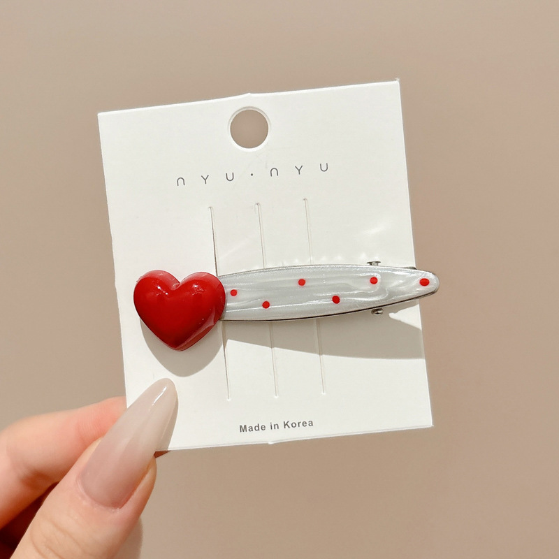 2025 nueva horquilla de dopamina de verano linda horquilla de flequillo de todo fósforo niña coreana pinza lateral accesorios para el cabello sombreros