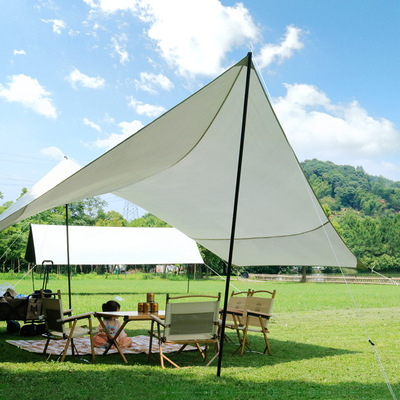 spring and autumn outdoors Atrium Tent Go fishing Multipurpose Portable Atrium Camping Tent Rainproof Sunscreen Awning