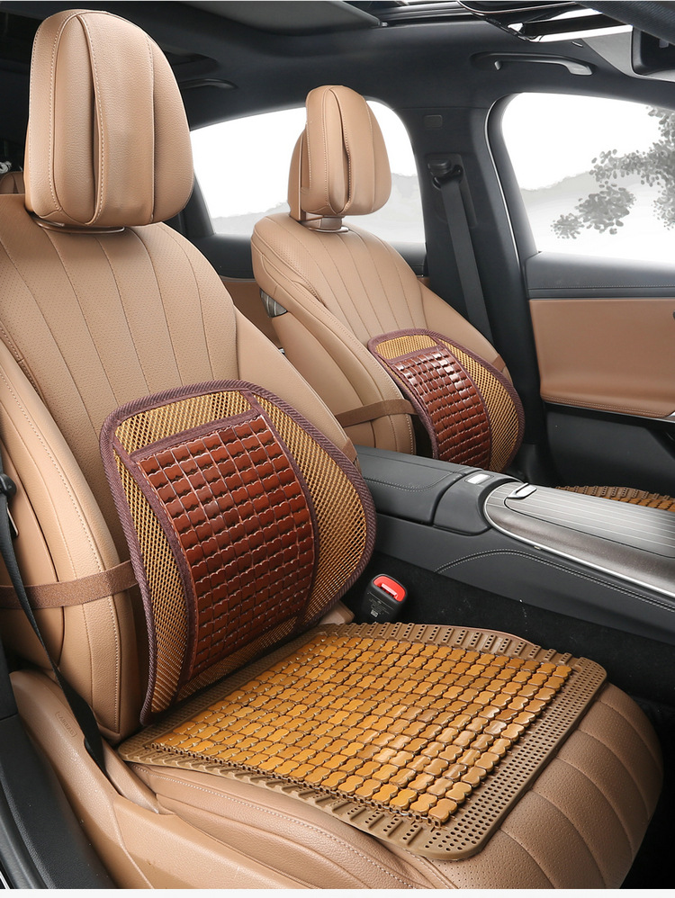 Summer Special Bamboo Mat Car Seat Cushion Silicone Gel Mat Bamboo Mat New Butt Cushion Factory Direct Sale