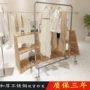 银色服装不锈钢带服装架