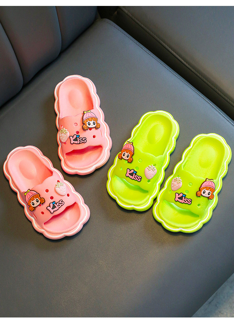 Kid's Casual Cartoon Open Toe Slides Slippers display picture 2