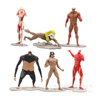 6 Attack Giant Hand-made Sanli Allen Lewell Soldier Long Jaw Giant Toy Doll Model Ornaments