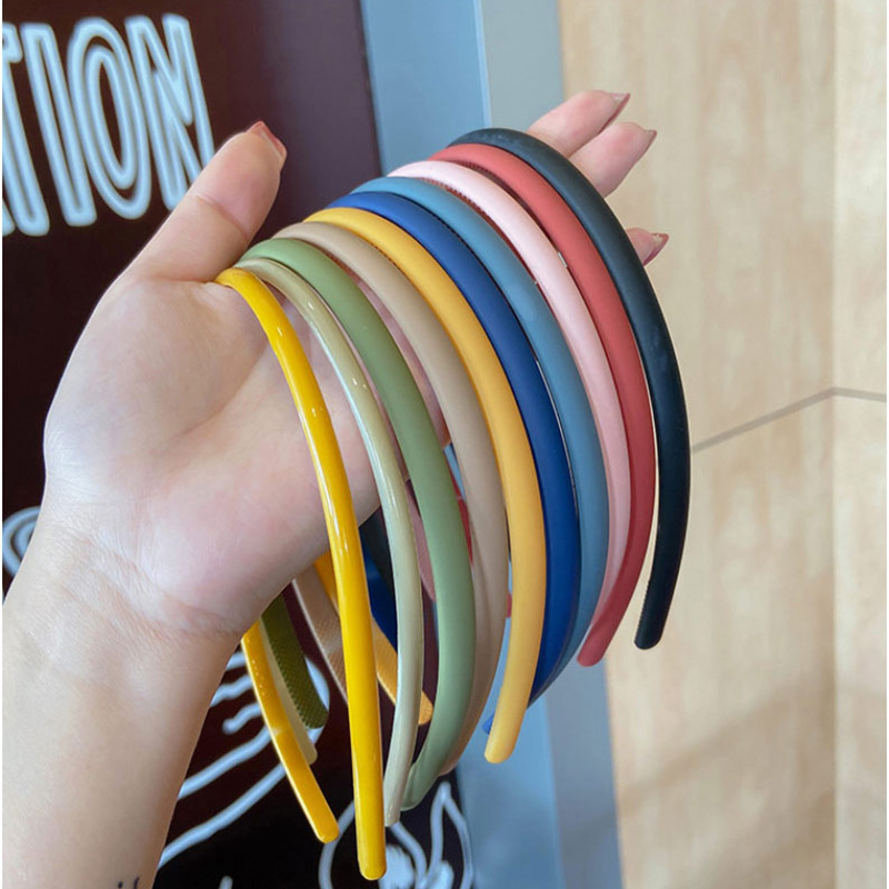 Diadema de la cueva para el cabello para mujer Corea 2025 nuevo lavado de cara con horquilla, cabello a presión, red antideslizante, banda para el cabello roja, horquilla simple