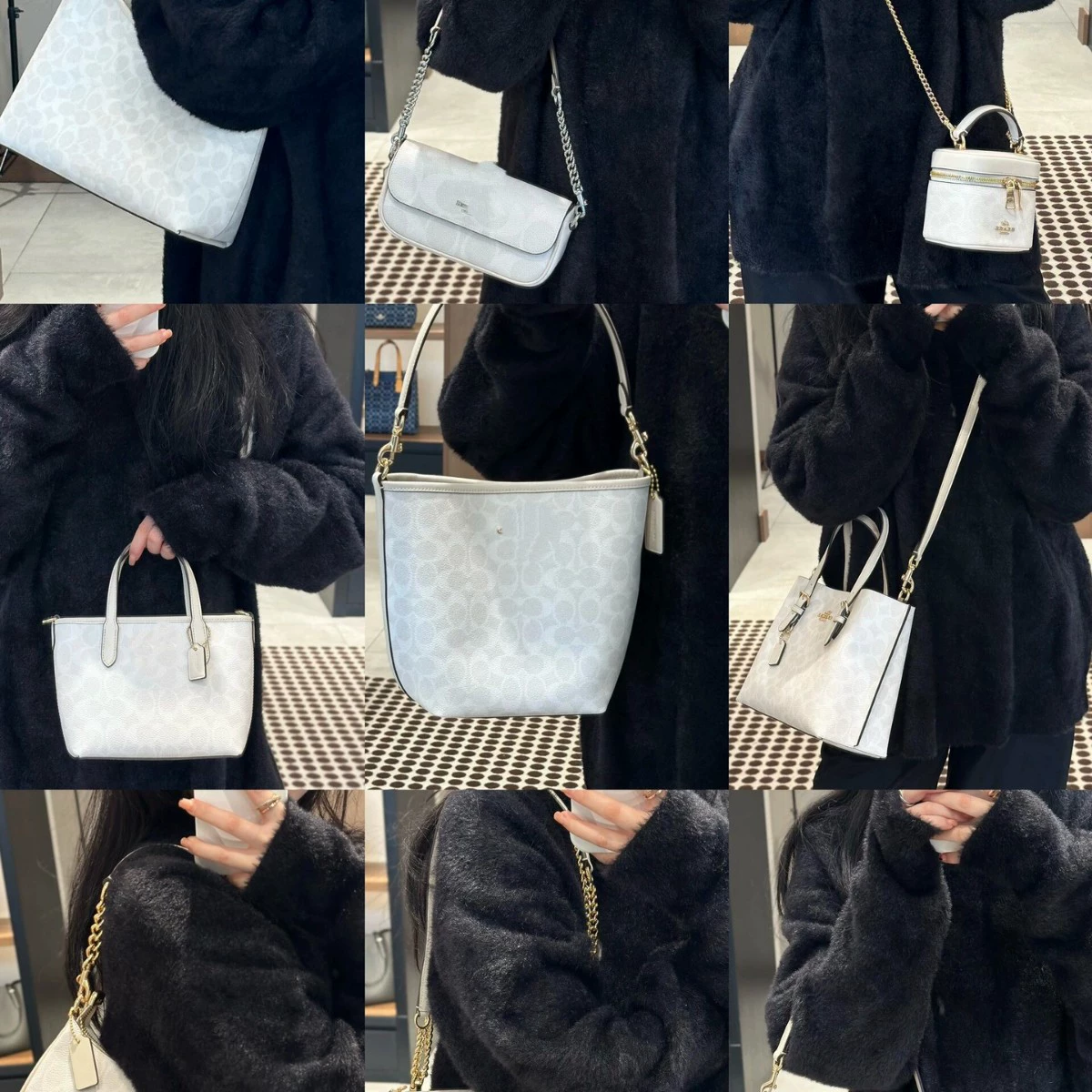 Новая женская сумка Koujia Glacier White Wanderer Bag Boston Bag Baguette Bag Сумка подмышками Сумка через плечо
