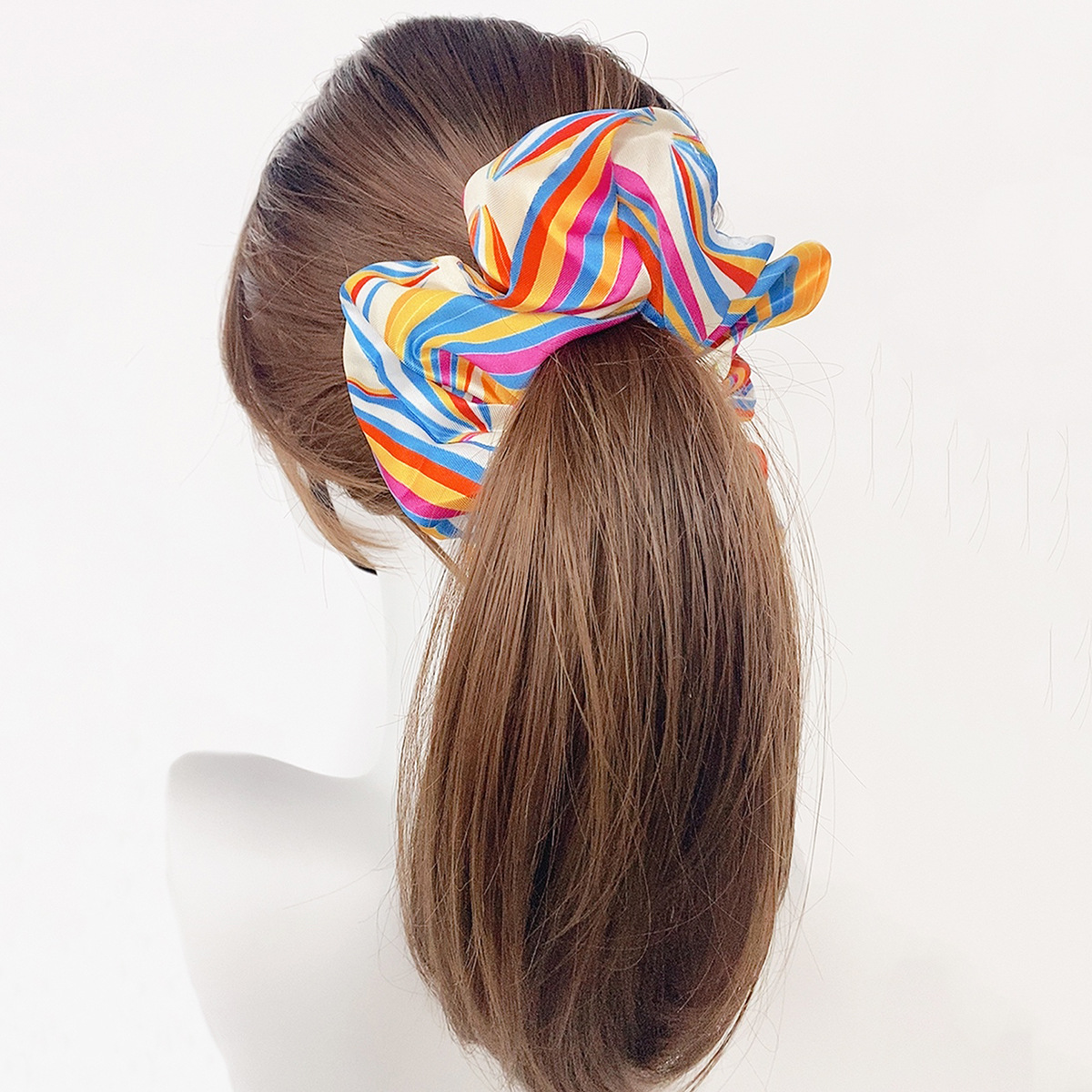 Fashion Ditsy Floral Polyester Printing Hair Tie display picture 1