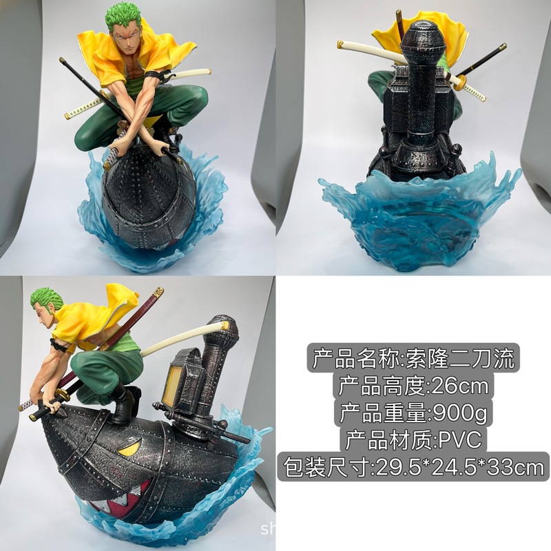 フィギュアソロ二刀流居合初登场ソロデスクトップ置物アニメフィギュア卸売ワンピース|undefined