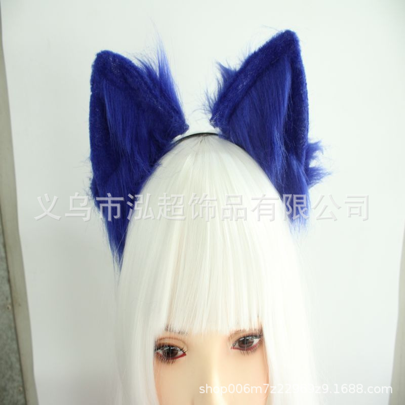 獣耳カチューシャシミュレーション猫耳lolitaしっぽlo娘動物耳ロリータ獣耳|undefined