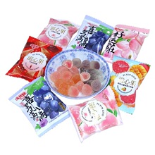 金丝猴软糖滋心果夹心果汁爆浆水果混合零食散装口味喜糖糖果批发