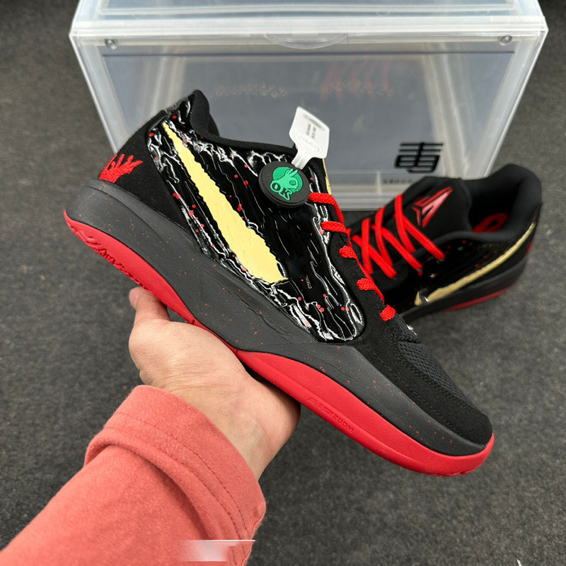 Pure Original Morant Practical Basketball Shoes Ja Sneakers Men's Signature Sports Shoes Air Cushion Cushioning Breathable Flat Heel Trendy Shoes