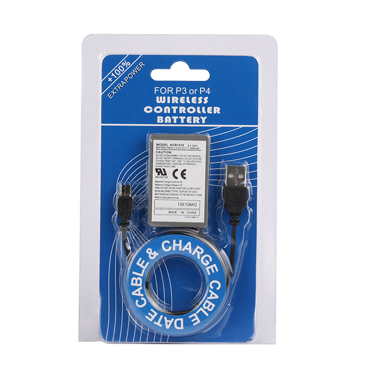 For PS4 ps pro game console handle accessories PS4 replacement KCR1410 battery 2000mAh capacity