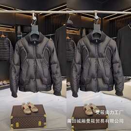 【高品质】时尚潮流棉服百搭潮流美式潮牌痞帅炸街男士加绒潮批发