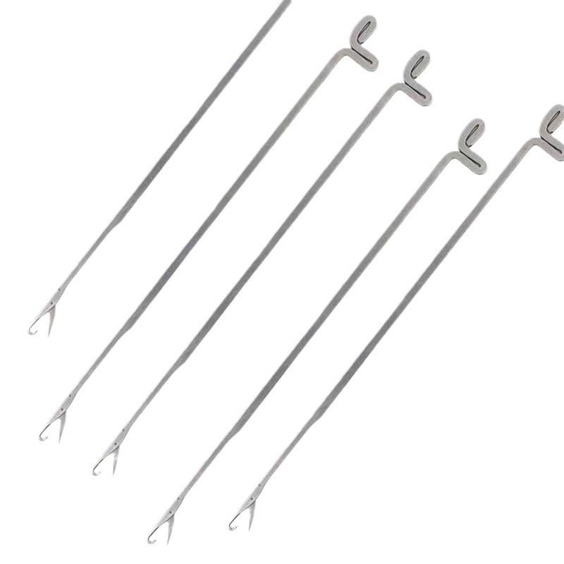 卸売りのかぎ針のトランペットのかぎ針の単頭の針はビーズのかぎ針の仏頭を刺してビーズの穴を編むツールの三通のかぎ針を編みます。|undefined