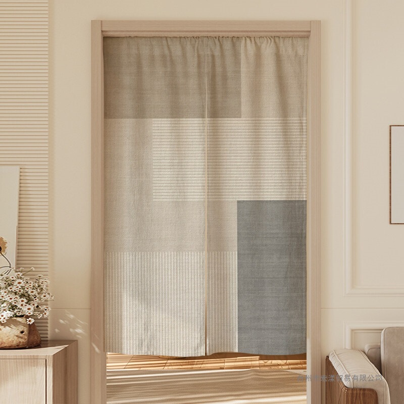 Simple Japanese-Style Fabric Door Curtain, Half-Length Partition Curtain for Kitchen, Bathroom, and Room Entrances, Privacy Divider Hanging Curtain Simple Japanese-Style Fabric Door Curtain, Half-Length Partition Curtain for Kitchen, Bathroom, and Room Entrances, Privacy Divider Hanging Curtain