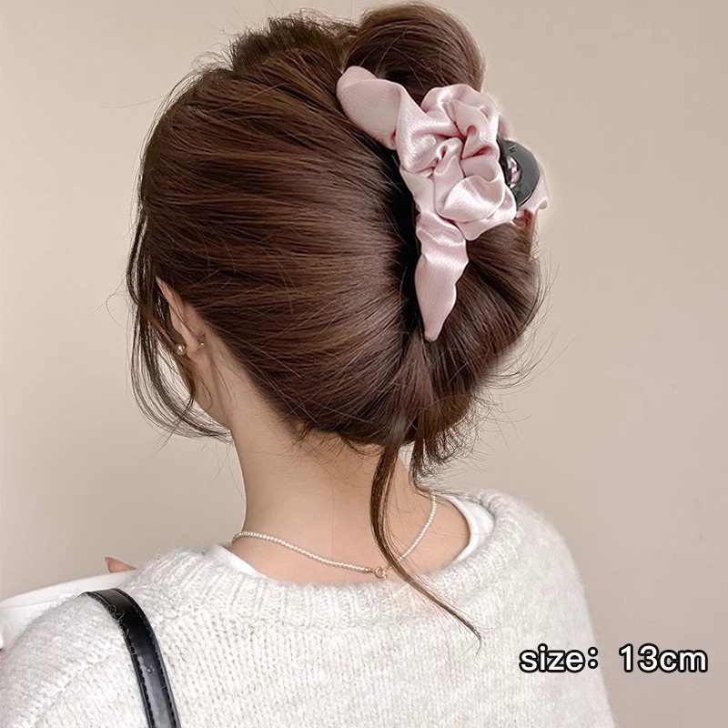 2 # Lotus root pink pleated cloud gripper 13cm