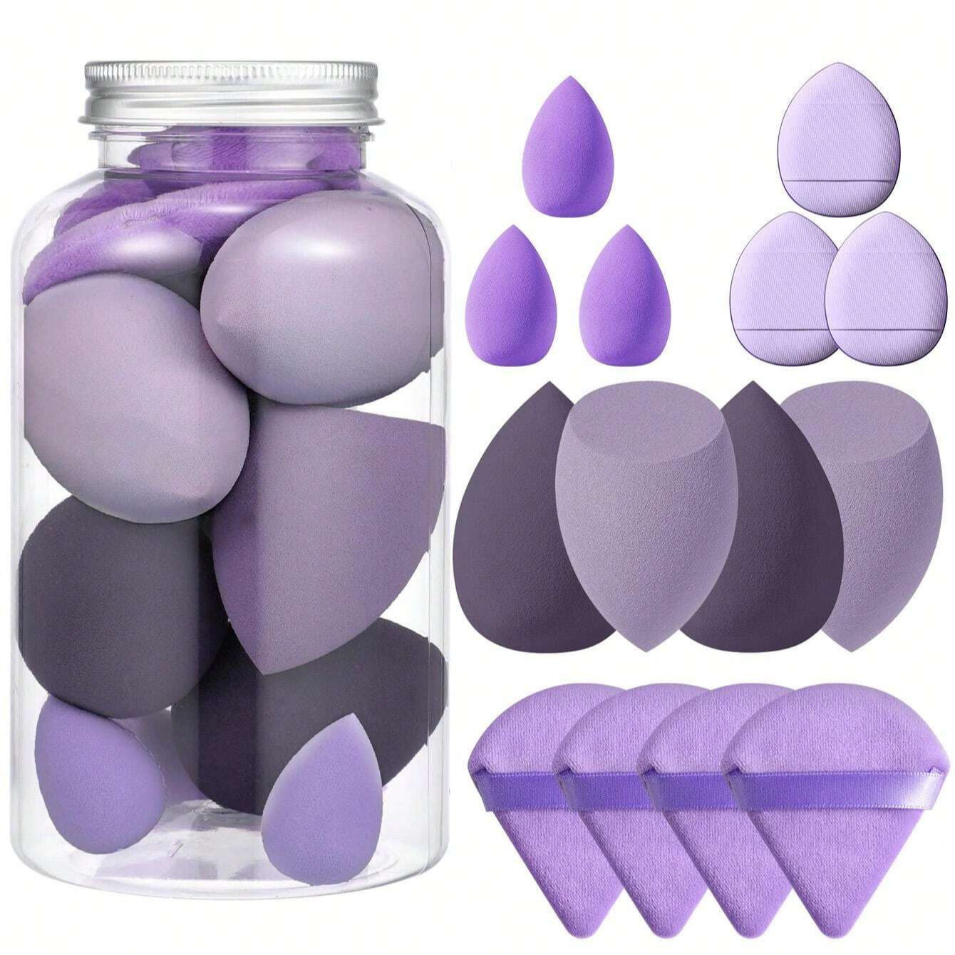Conjunto de huevos de maquillaje transfronterizo botella flotante polvo herramientas de maquillaje al por mayor combinación de huevos de maquillaje combinación de huevos de maquillaje