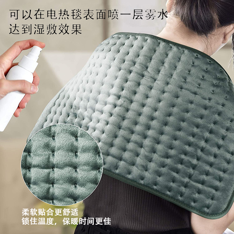 クロスボーダー家庭用電気毛布スマートタイミング保温加熱パッド湿布シングル発熱毛布Heating pad|undefined